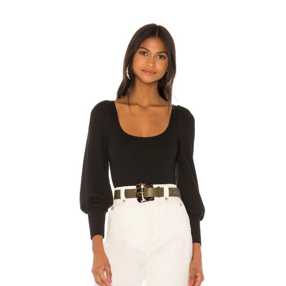 Privacy Please Maeve Bodysuit in Black